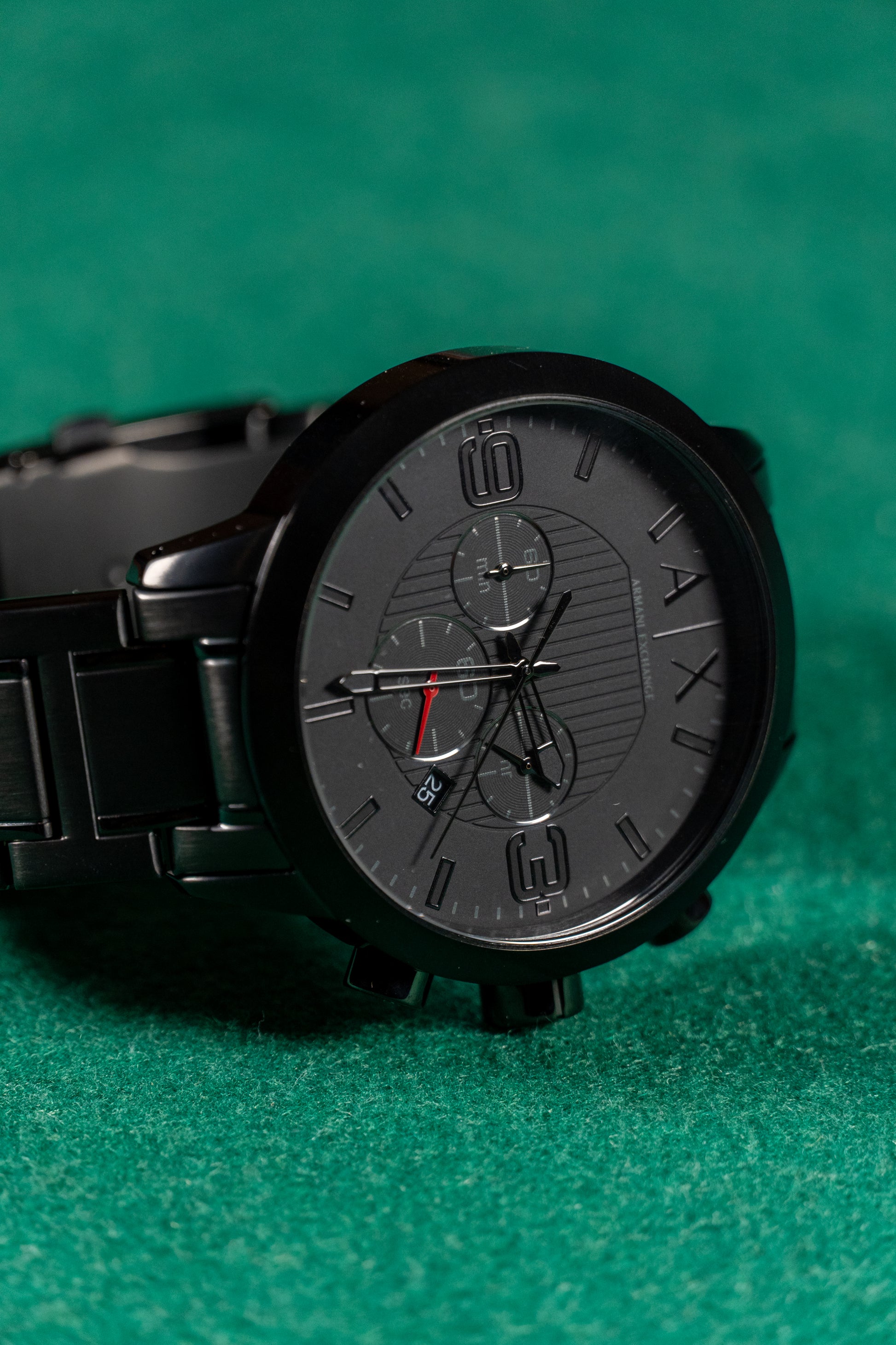 ARMANI EXCHANGE - CRONOGRAPH ALL BLACK